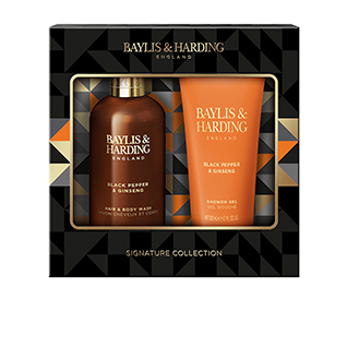 Baylis & Harding Black Pepper & Ginseng coffret cadeau (trousse de toilette)  pour homme