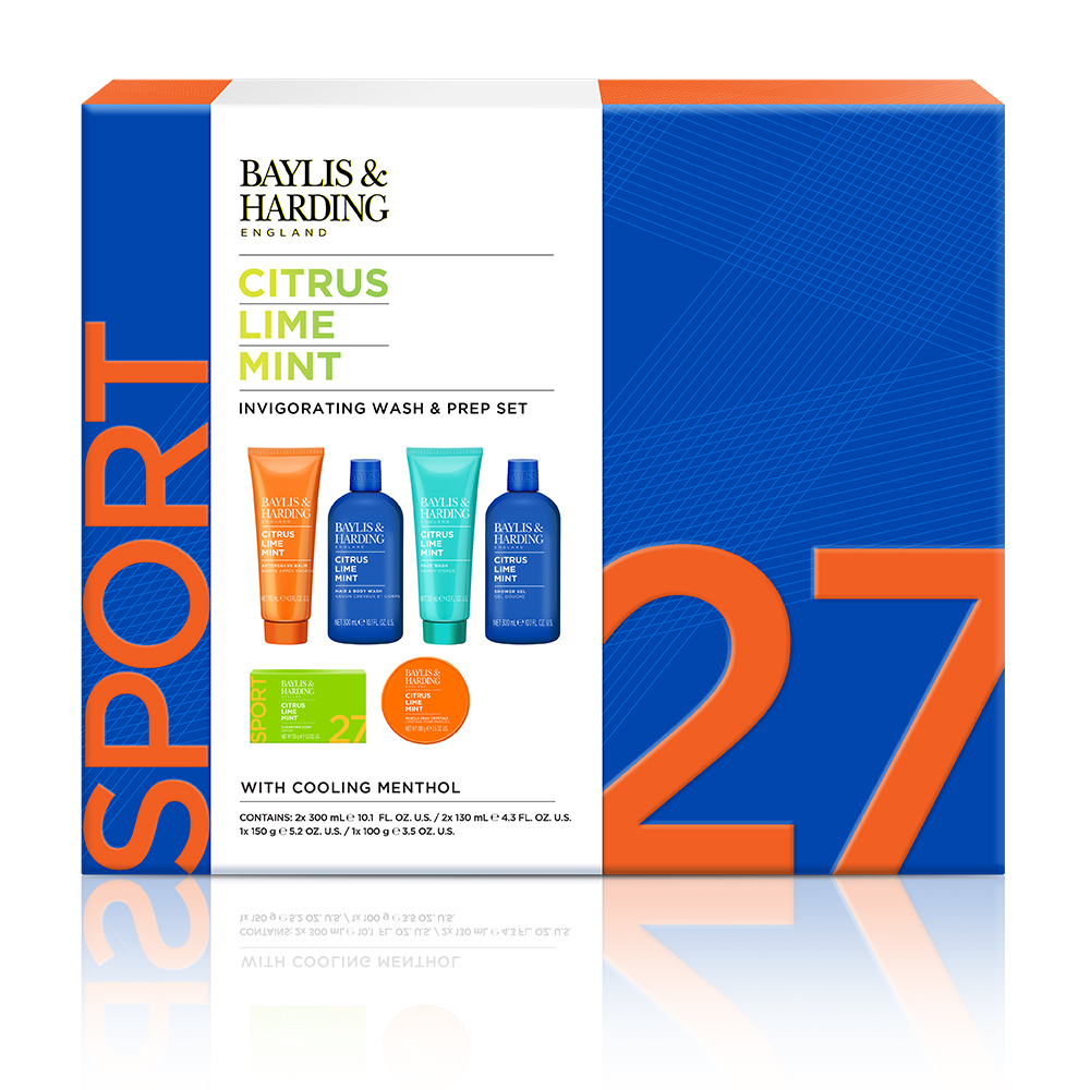 Invigorating Sport Shower & Prep Gift Set | Baylis & Harding